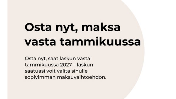 SYKSYN RAHOITUSKAMPANJA ON KÄYNNISSÄ